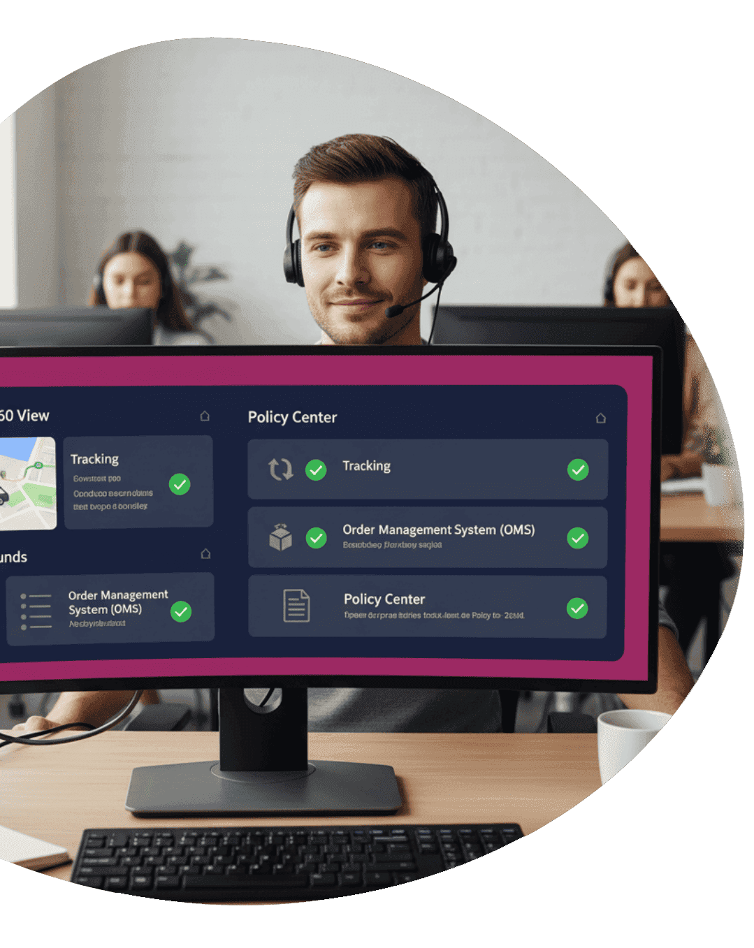 Stessa qualità su chat, email e voce
